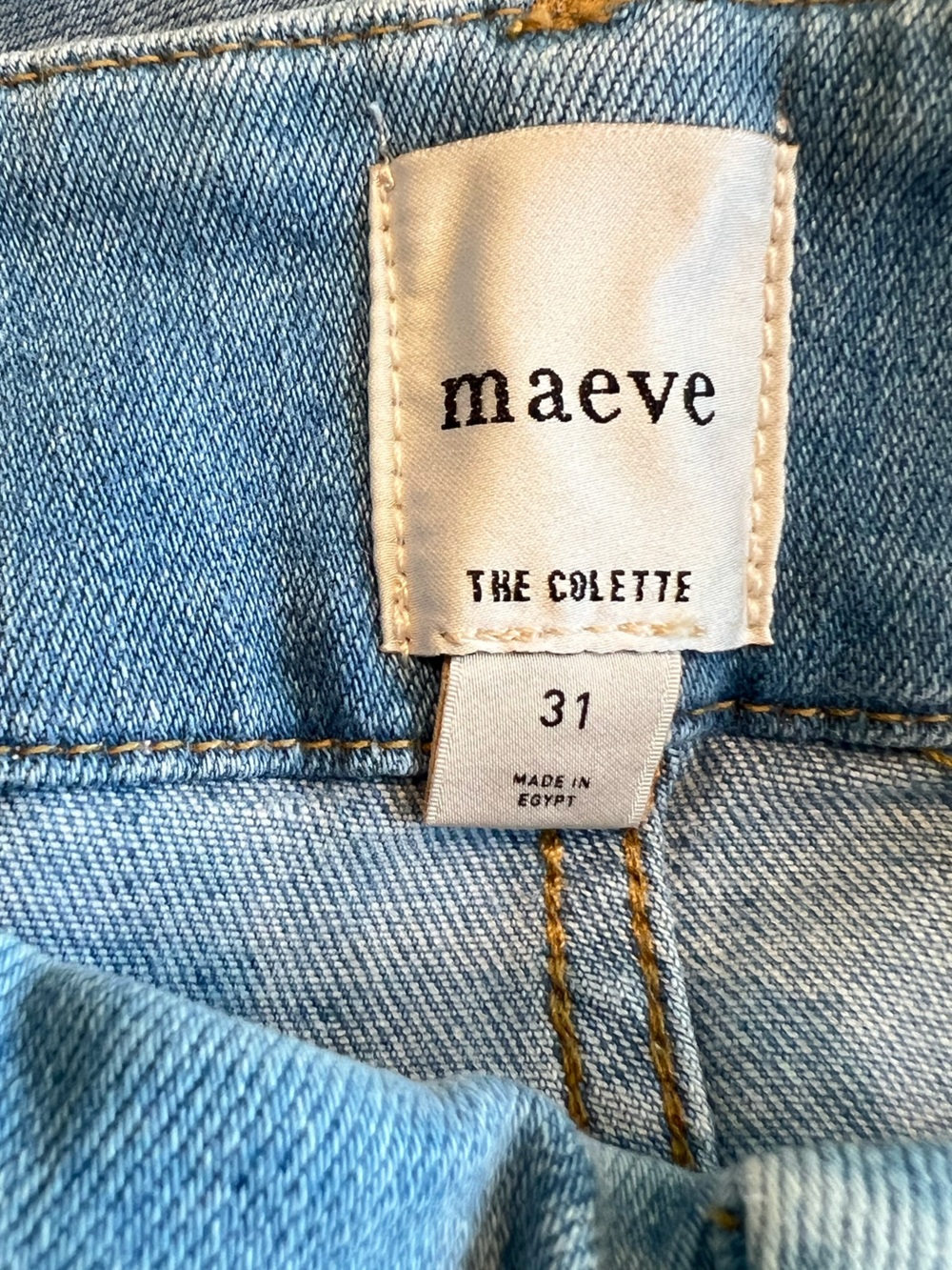 Anthropologie Colette High-Rise Cropped Wide-Leg Jeans Maeve NEW 31 Korat - Picture 10 of 12